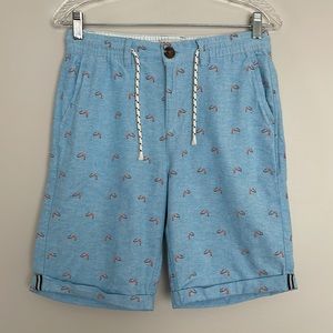 Urban Man Novelty Shrimp Printed Shorts Size 28